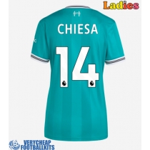 Liverpool Federico Chiesa #14 Replica Third Shirt Ladies 2025-26 Short Sleeve